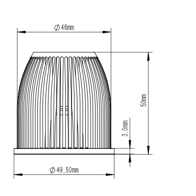 tunable white spot 24v dimension